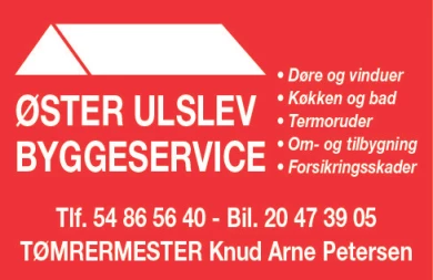 Annonce for  Ø. Ulslev Byggeservice