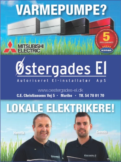Annonce for  Østergades El Aps
