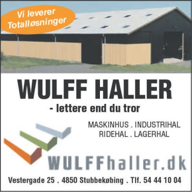 Annonce for  Wulff Haller